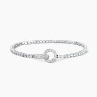 Bracciale tennis chiusura a cerchio