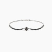 Bracciale tennis da uomo con ancora