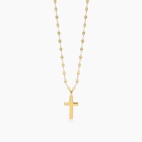 Collana croce gialla
