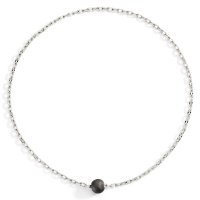 Collana pepita titanio