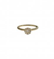 Anello bollicine magic giallo