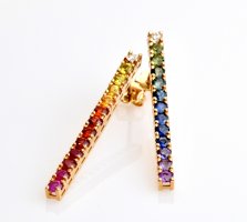Orecchini rainbow