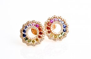 Orecchini rainbow