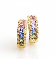 Orecchini rainbow piccoli
