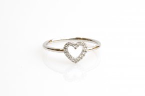 Anello cuoricino