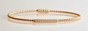 Bracciale rigido rosa