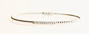 Bracciale rigido bianco
