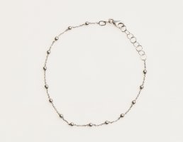 Bracciale bollicine bianco