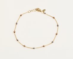 Bracciale bollicine tre colori