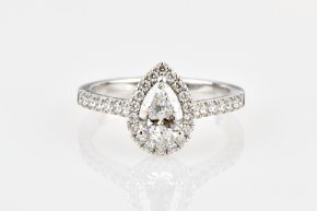Anello goccia grande