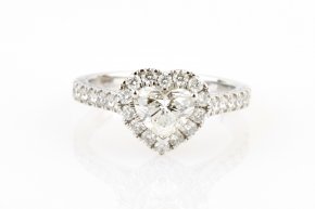 Anello cuore grande