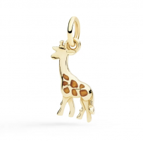 Ciondolo giraffa oro giallo